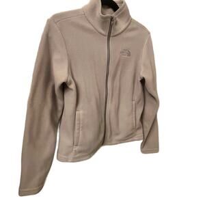 The North Face Womens Aztec Print Fleece Full Zip Hoodie Jacket Size S